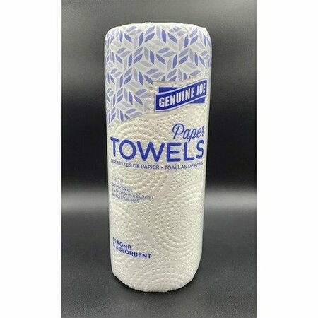 BSC PREFERRED Genuine Joe Towel Roll, Paper, 2-Ply, 9inx11in, 1Brown, 15PK GJO34070